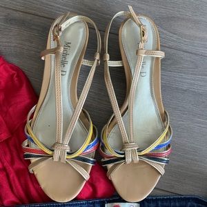 - Michelle D Wedge Strappy Sandal